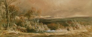 La nevicata da Peter de Wint